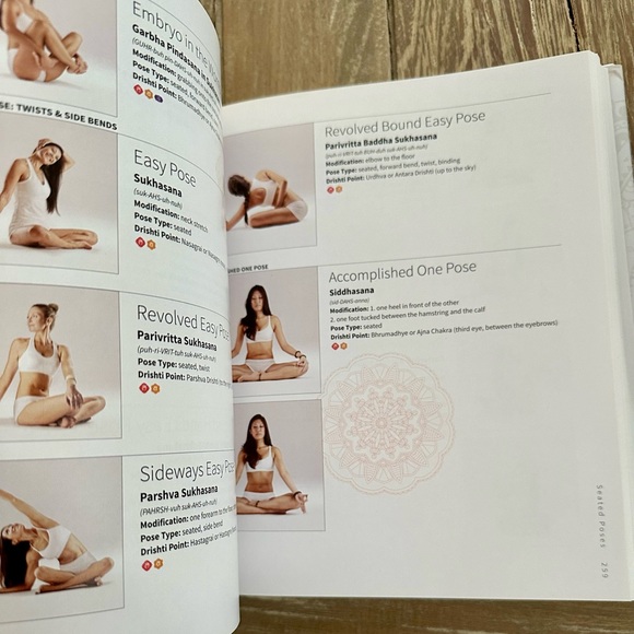 Coffee Table or Yoga Studio Book 2,100 Asanas: The Complete Yoga Poses - Picture 4 of 5